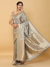 Banarasi Meenakari Gaji Silk Zari